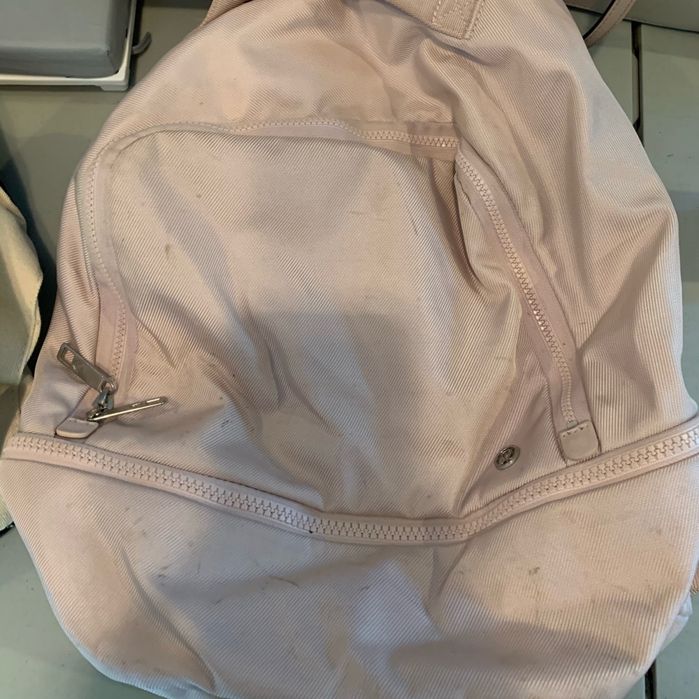 Pink lululemon backpack